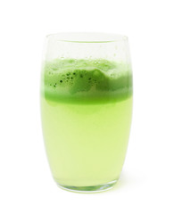 Glass filled with fresh pressed juice