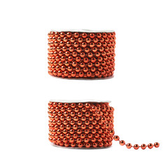 Small beads garland thread on a reel