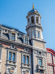 Fototapeta premium Front of Antwerp train station