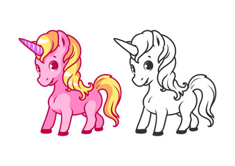 Cute little unicorn.