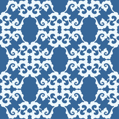 Fototapeta premium Abstract seamless floral pattern