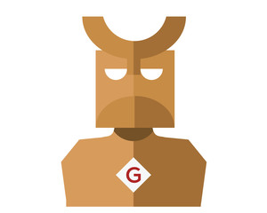 Flat Superhero Avatar Cartoon - 27