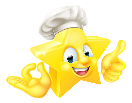 Star Chef Mascot