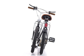  folding bike isolated on a white background