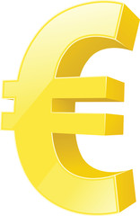Obraz premium euro symbol
