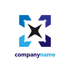 Obraz premium Abstract Vector Logo Design Template