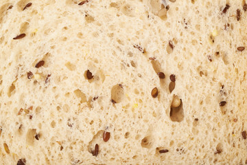 White bread's texture
