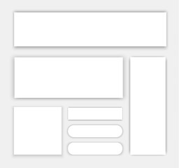 A set of banners hanging in the air