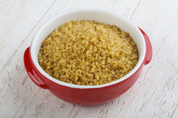 Raw bulgur