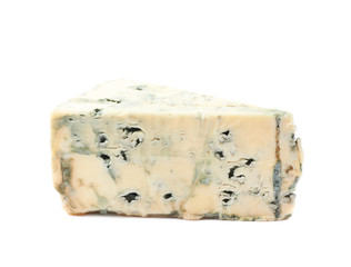 Blue roquefort cheese isolated