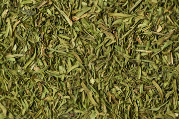 Surface covered with dried dill