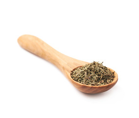 Spoon full of thyme seasoning