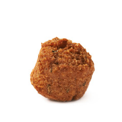 Cheese snack ball isolated