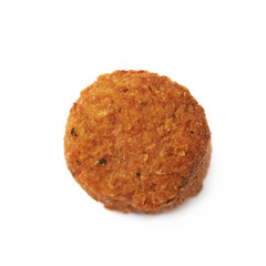 Cheese snack ball isolated