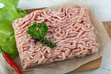Raw minced meat
