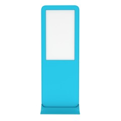 Trade show booth LCD kiosk stand.