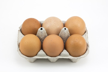 Six eggs