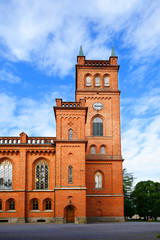 Fototapeta na wymiar Vaasa Church (was planned by the architect C. A. Setterberg and consecrated in 1869)