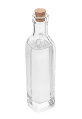 full bottle of whater on a white background