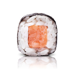 roll with salmon