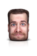 Fototapeta premium Funny cartoon portrait