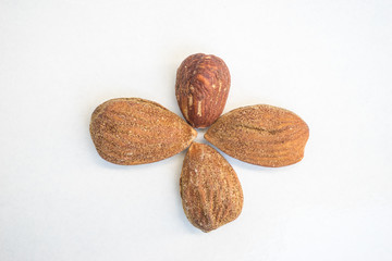 whole almonds