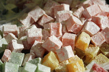 Turkish Delight in a market 
