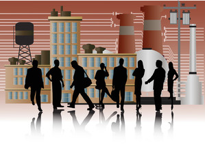 business people vector