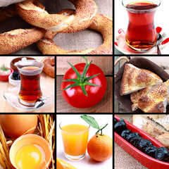 turkish breakfast photographs