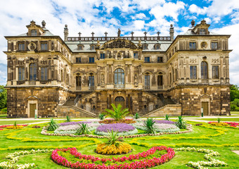 Dresden, Palais in the big Garden, park in Dresden