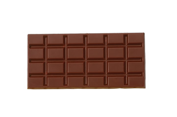Chocolate isolated on white background