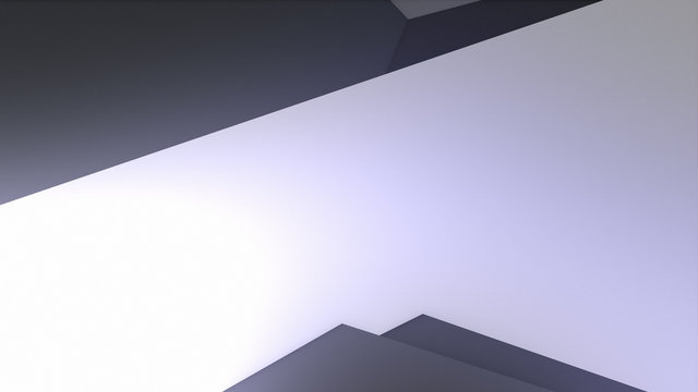 3D Illustration, abstract composition