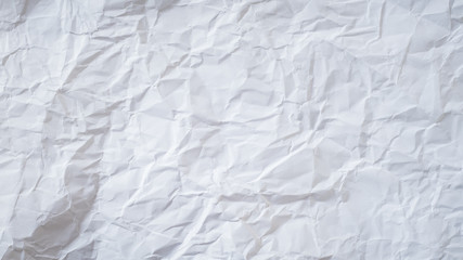 crumpled white paper background