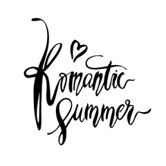 Romantic Summer card.