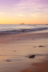 Beautiful colours beach in Spain  -  Los Canos de Meca, Trafalga