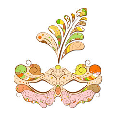 Venetian carnival mask