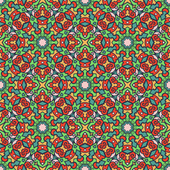 Ethnic seamless pattern