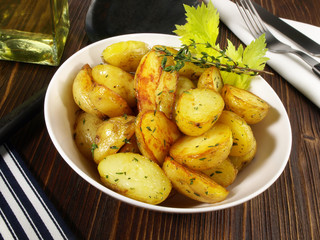 Bratkartoffeln mit Schale