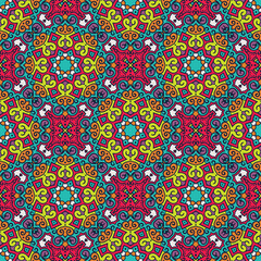 Ethnic seamless pattern