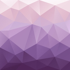vector abstract irregular polygon background with a triangular pattern in purple gradient colors