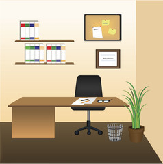 office room vector