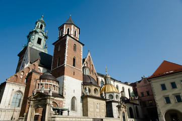 Fototapeta na wymiar Wawel Cathedral - Krakow - Poland