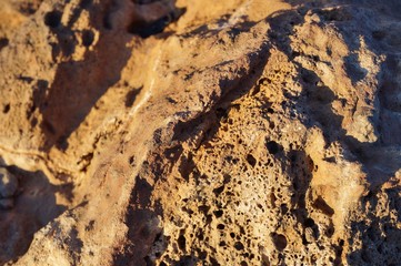 Black lava stone at the Haleakala volcano in Maui, Hawaii