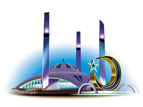 In Chechnya Mosque