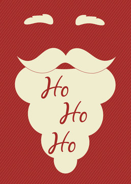 Santa Claus shape.