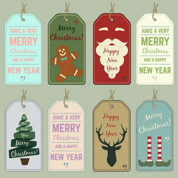 Christmas tags.