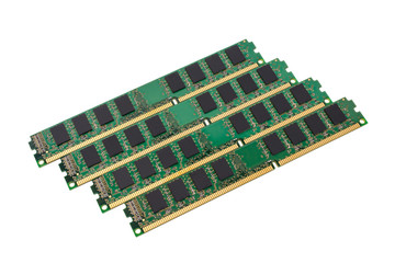 Electronic collection - computer random access memory (RAM) modules