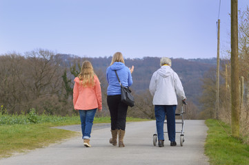 Drei Generationen Frauen
