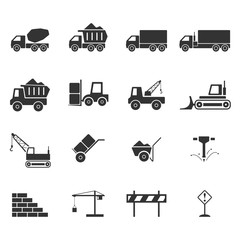 Construction icon set,Vector EPS10.