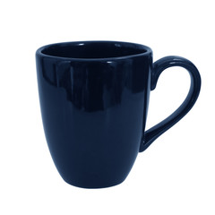 ceramic mug isolated on white